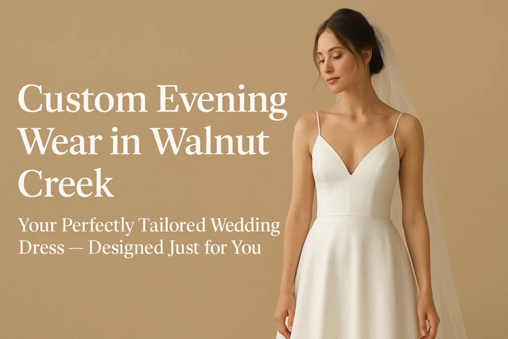 Custom Evening Wear in Walnut Creek: Your Perfectly Tailored Wedding Dress Near You