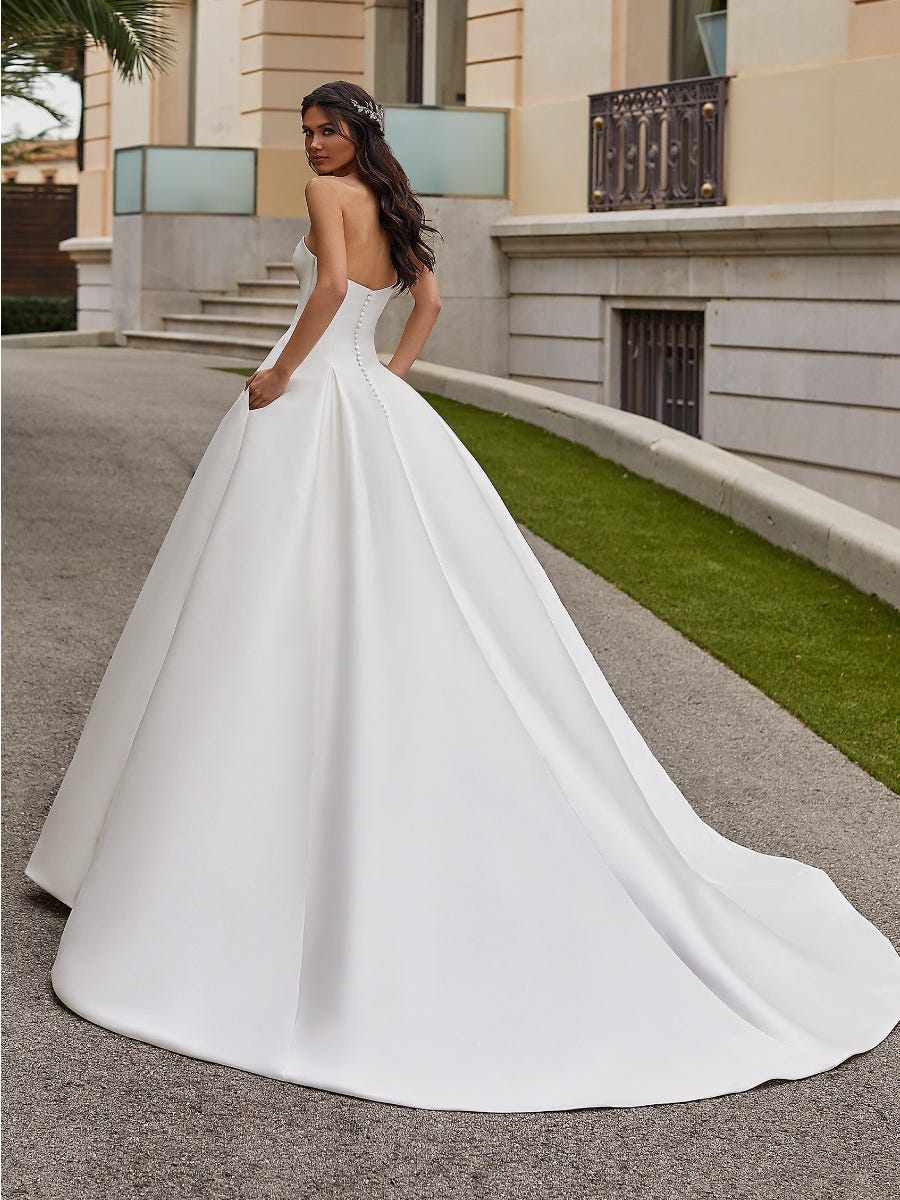 Simone Biles's Galia Lahav Wedding Dresses | POPSUGAR Fashion