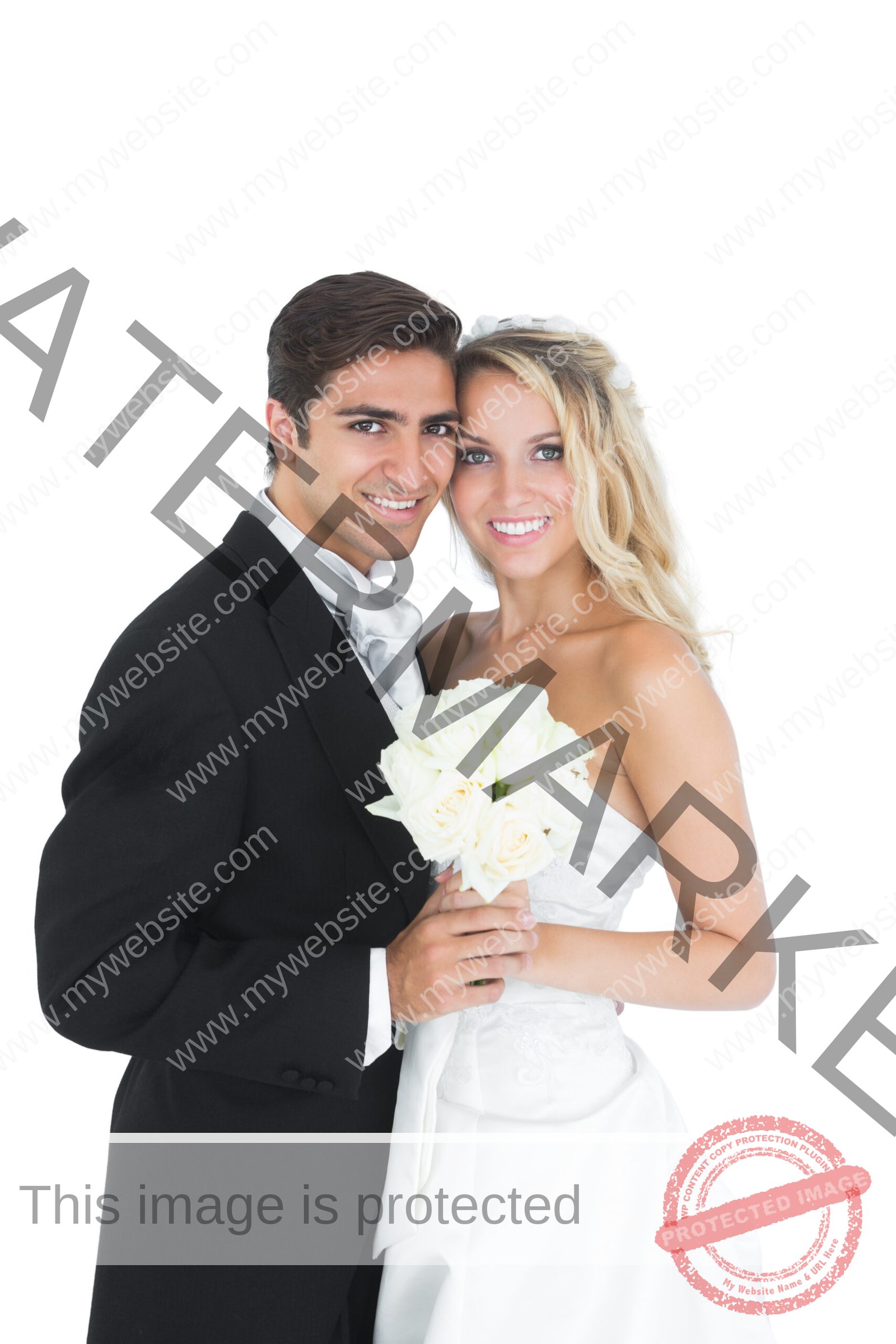 sweet-married-couple-posing-holding-white-bouquet